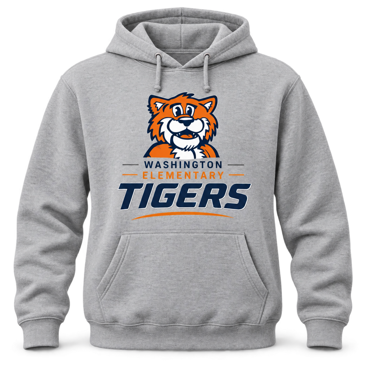 Heather gray Roar Strong hoodie